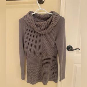 New York & Company cowl neck sweater 26” length